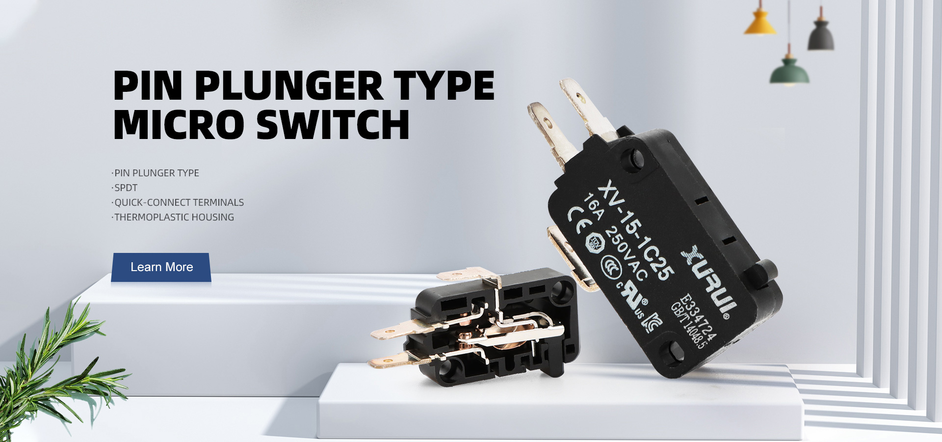 Pin Plungertype Micro Switch